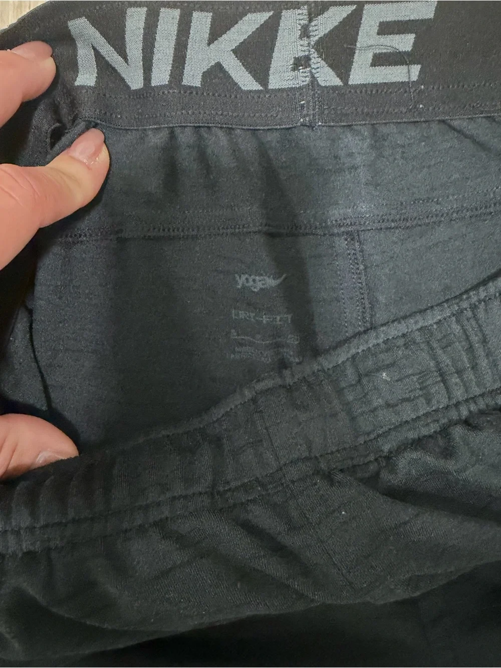 Nike Black Men’s Training Joggers with Reflective Swoosh